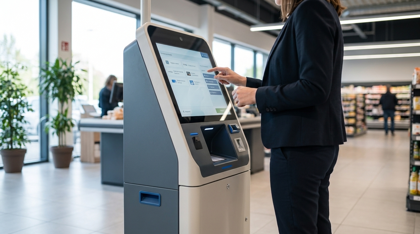 Terminal et borne de paiement