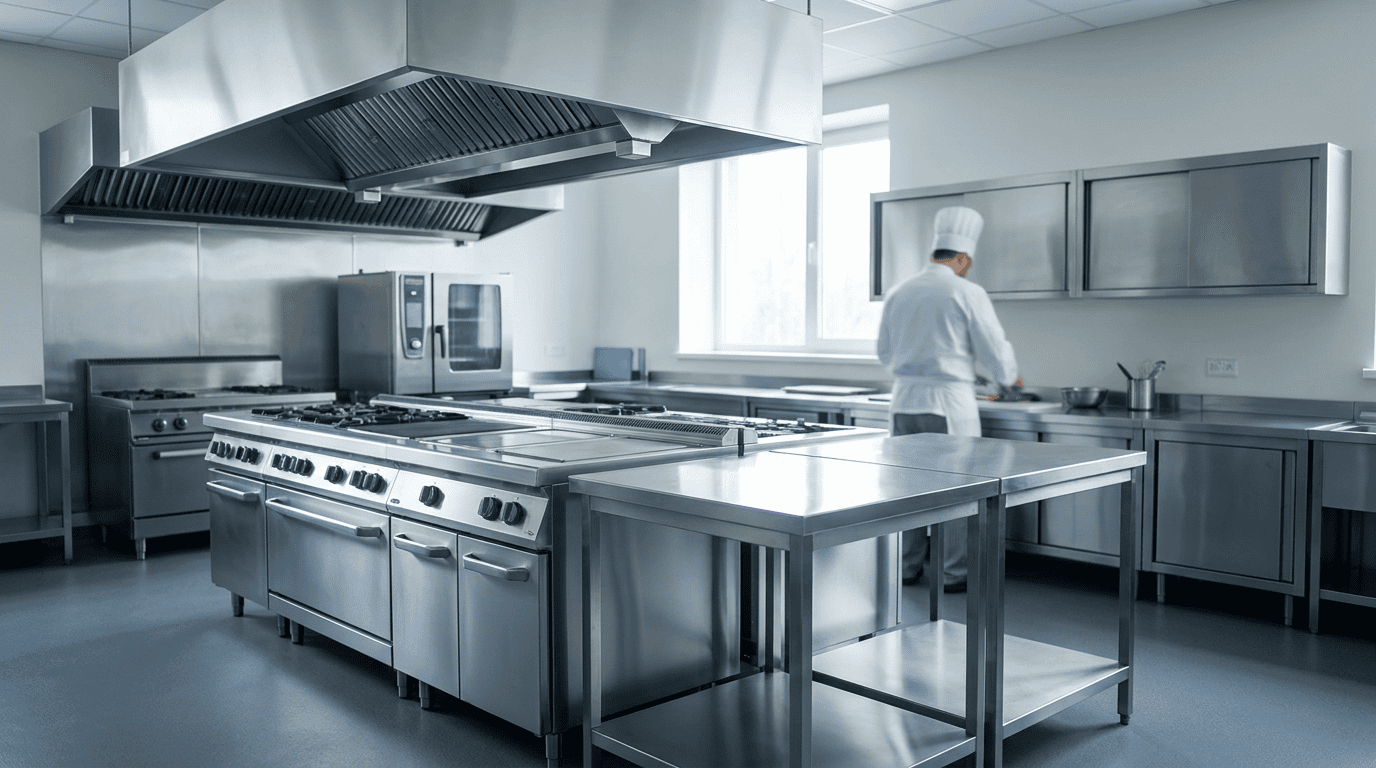 Cuisine professionnelle équipée